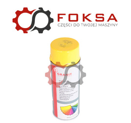 Farba / Lakier akrylowy w sprayu John Deere - żółty