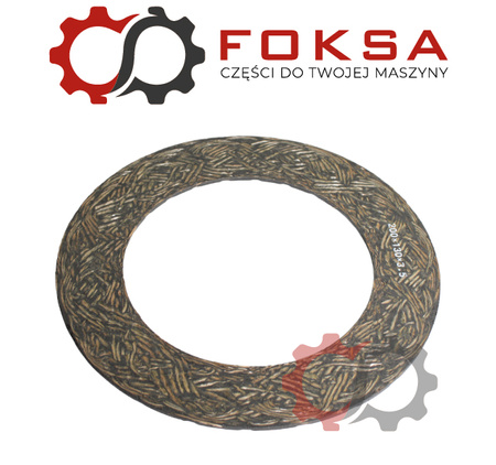 Okładzina sprzęgłowa bez otworów