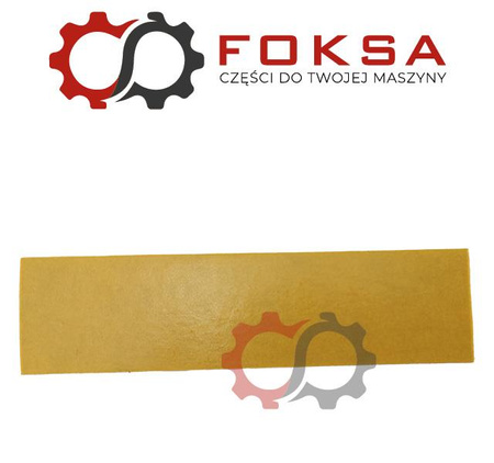 Odblask czerwony prostokątny