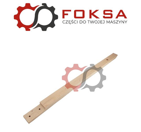 Prowadnica drewniana przenośnika pochyłego