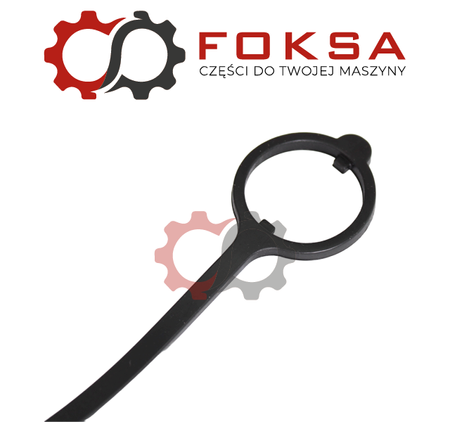 Pokrywa gniazda hydraulicznego / Osłona przeciwkurzowa - czarna