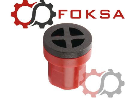 TeeJet Rozpylacz / Dysza inżektorowa o pustym stożku TXR 80°, czerwona, ceramika