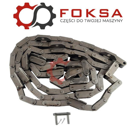 Łańcuch kompletny podajnika pochyłego