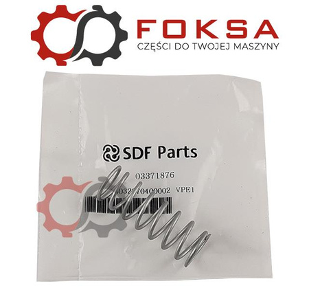 Sprężyna osłony popychacza