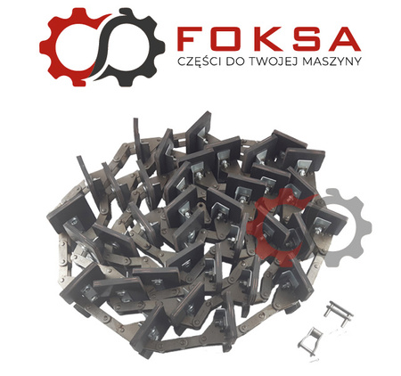 Łańcuch kompletny przenośnika ziarnowego