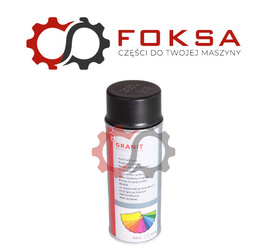 Farba / Lakier akrylowy w sprayu John Deere - czarny matowy