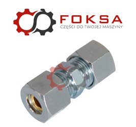 Złączka metalowa tekalanu awaryjna Fi 12mm