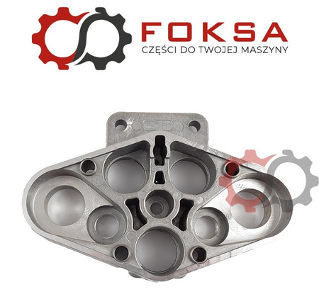 Multizłącze hydrauliczno - elektryczne przystawki Conspeed Claas