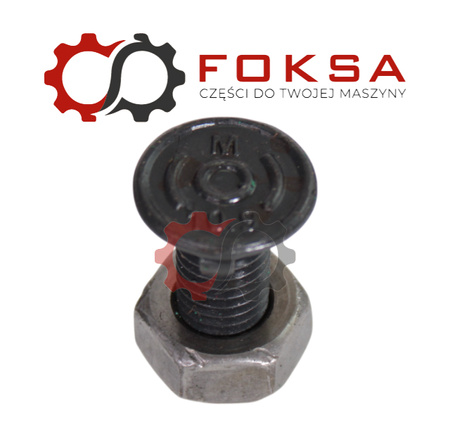 Śruba dwunoskowa z nakrętką