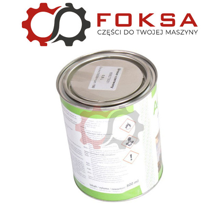 Farba / Lakier czerwony URSUS 0,8L