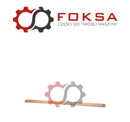 Prowadnica drewniana łańcucha przenośnika pochyłęgo