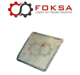 Szyba drzwiowa górna - zielona