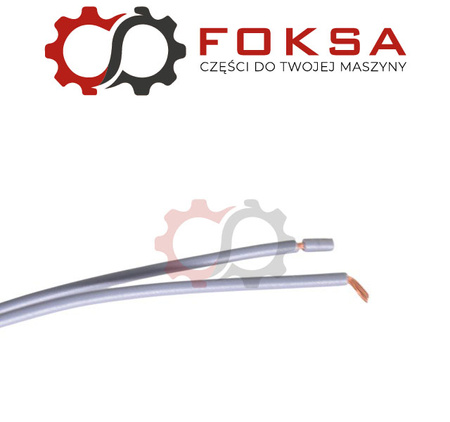 Lampa oświetlenia tablicy rejestracyjnej - obudowa czarna z kablem