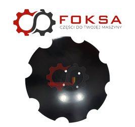 Koło talerzowe uzębione