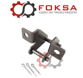 Spinka łańcucha elewatora z uszami