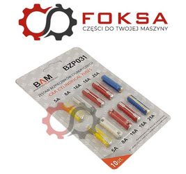 Bezpiecznik cylindryczny MIX - zestaw CE