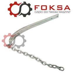 Płoza autoconturu ocynk z łańcuszkiem