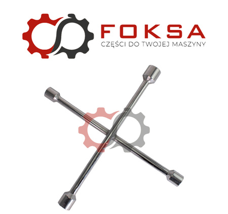 Klucz do kół - krzyżakowy