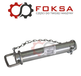 Sworzeń zaczepu z zawleczką i łańcuchem