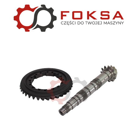 Wałek ataku z kołem talerzowym ORG