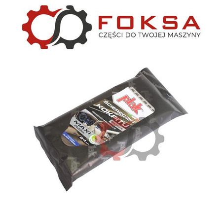 Ściereczki do kokpitu matowe Black Maxi rozmiar Plak