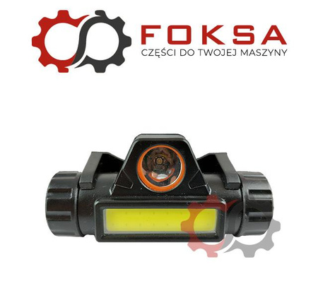 Latarka czołowa LED z magnesem