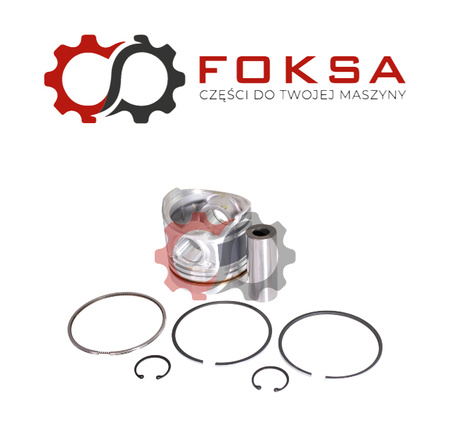 Tłok z pierścieniami