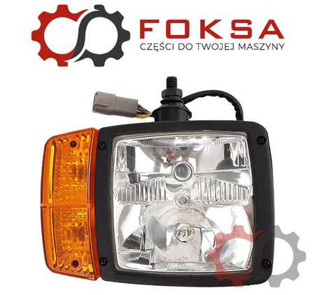 Lampa przednia z kierunkowskazem - lewa