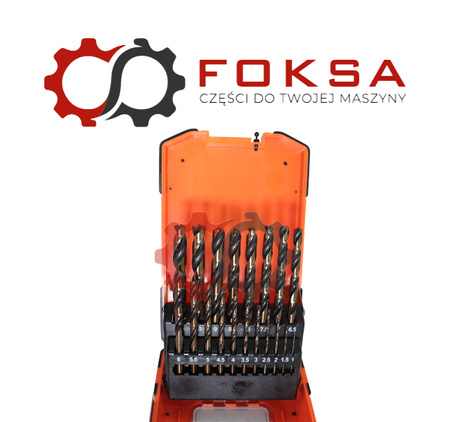 Zestaw wierteł do metalu TEGER