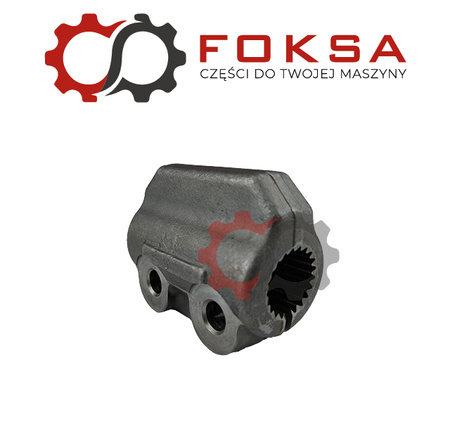 Łącznik frezowany wałka