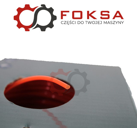 Żyłka podkaszarki 2,7 x 15m okrągła - pomarańczowa