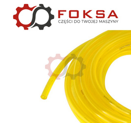 Przewód paliwowy gumowy żółty przezroczysty 4,8x8mm