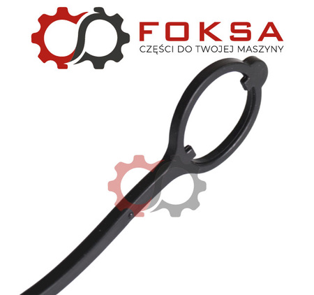 Zatyczka wtyczki hydraulicznej / Zatyczka przeciwkurzowa - czarna