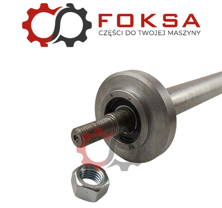 Wałek przedni kompletny taśmy łańcucha