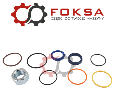 Zestaw uszczelek siłownika hydraulicznego środkowego