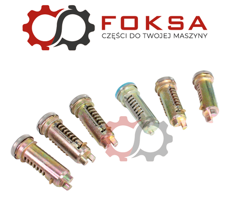 Stacyjka z kluczykami i wkładkami