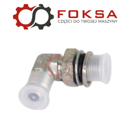 Płrzyłącze hydrauliczne kolankowe z przeciwnakrętką