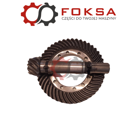 Wałek ataku z kołem talerzowym