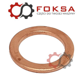 Podkładka miedziana uszczelniająca korka oleju (turbosprzęgło)