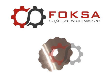 Nóż okrągły rotora