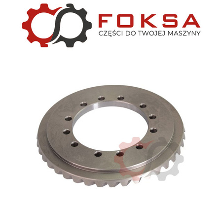 Wałek ataku z kołem talerzowym