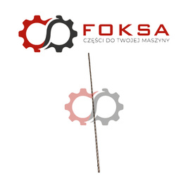 Arag - rura / drążek opryskowy 1/2" V2A, długość 2120mm, 5 otworowa 7mm, stal nierdzewna