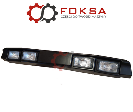 Osłona przednia dachu na 4 lampy