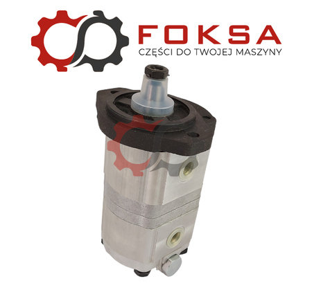 Pompa hydrauliczna dwusekcyjna