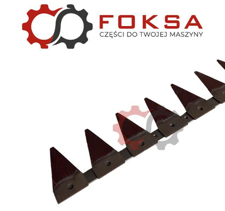 Listwa tnąca kosy do rzepaku