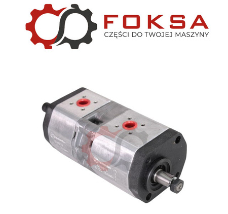 Pompa hydrauliczna dwusekcyjna