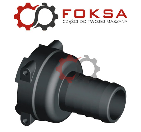 Arag - Przyłącze węża wewnętrzne zaokrąglone 20 mm