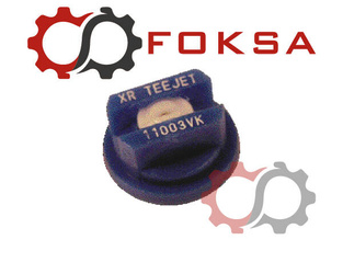 TeeJet Rozpylacz / Dysza płaskostrumieniowa XRC 100°, niebieska, ceramika