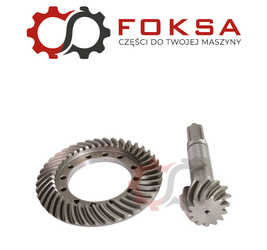 Wałek ataku z kołem talerzowym