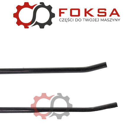 Pales sprężysty zgrabiarki